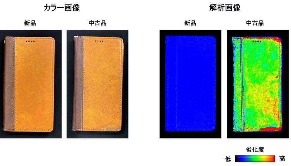 本革調製品の劣化評価